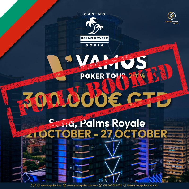 Vamos Poker Tour Sofia (21 - 27 October 2024)