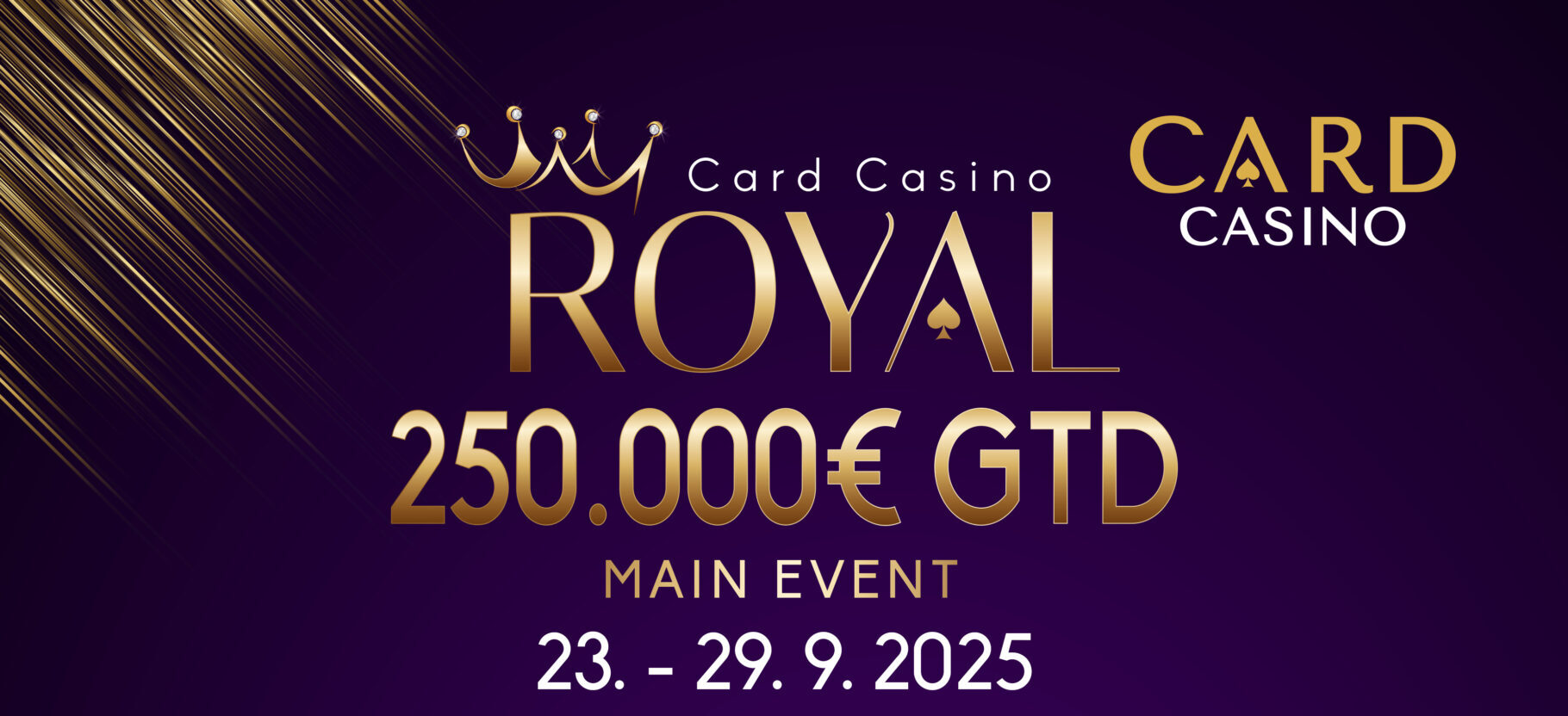 Card Casino Royal (23 - 29 September 2025)