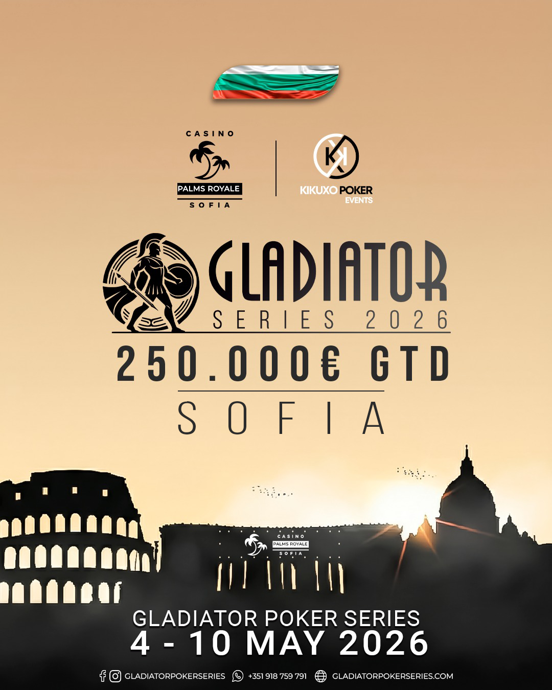 Gladiator Series Sofia 2026 (2 - 10 May)