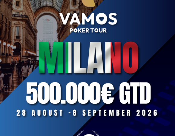 Vamos Poker Tour Milano 2026 (1 - 7 September)