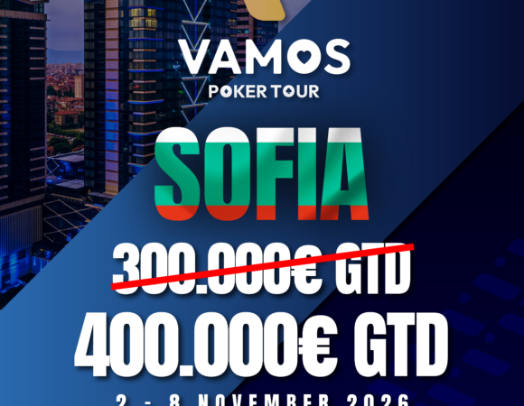 Vamos Poker Tour Sofia 2026 (2 - 8 November)